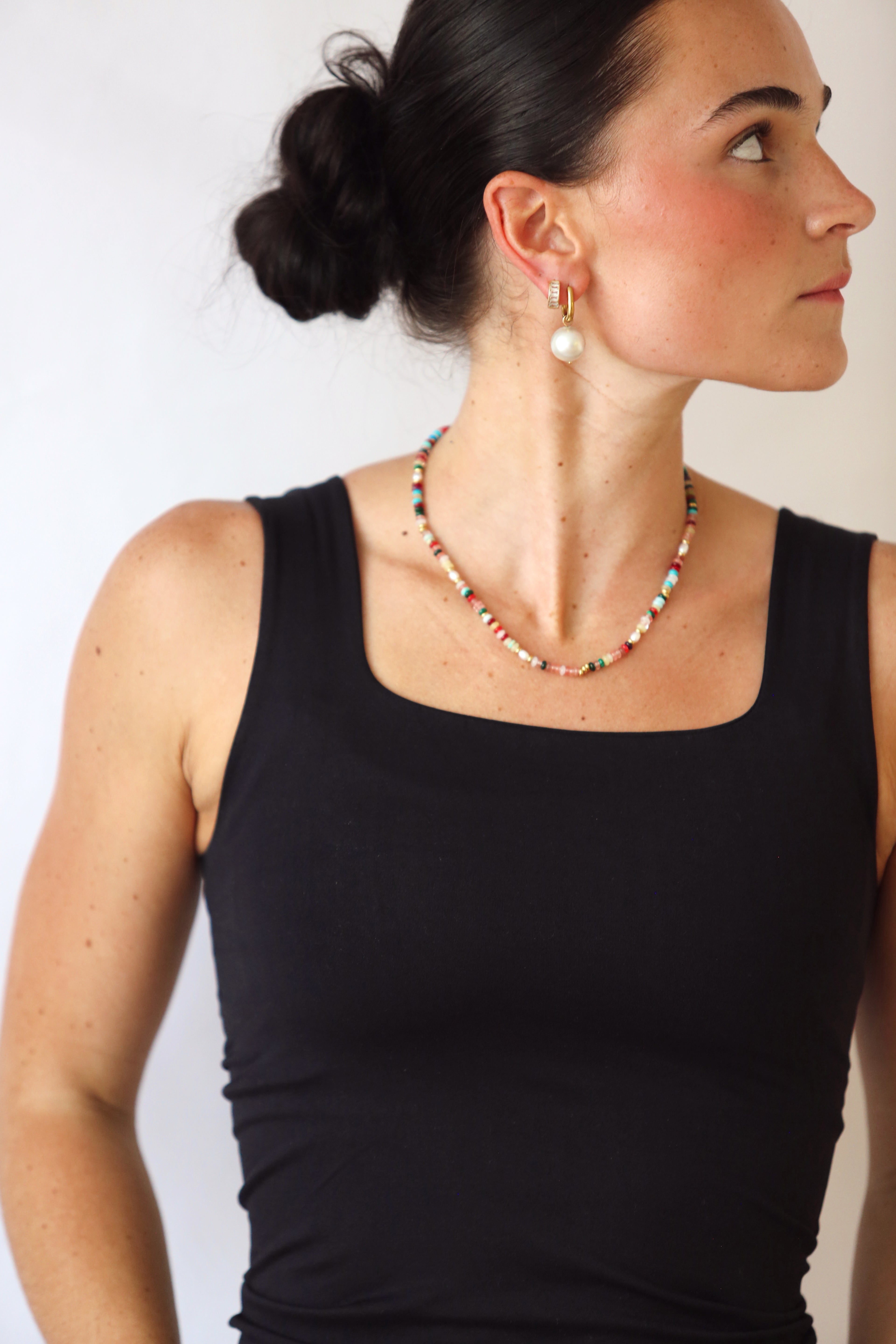 Clean Lines Square Shirred Top