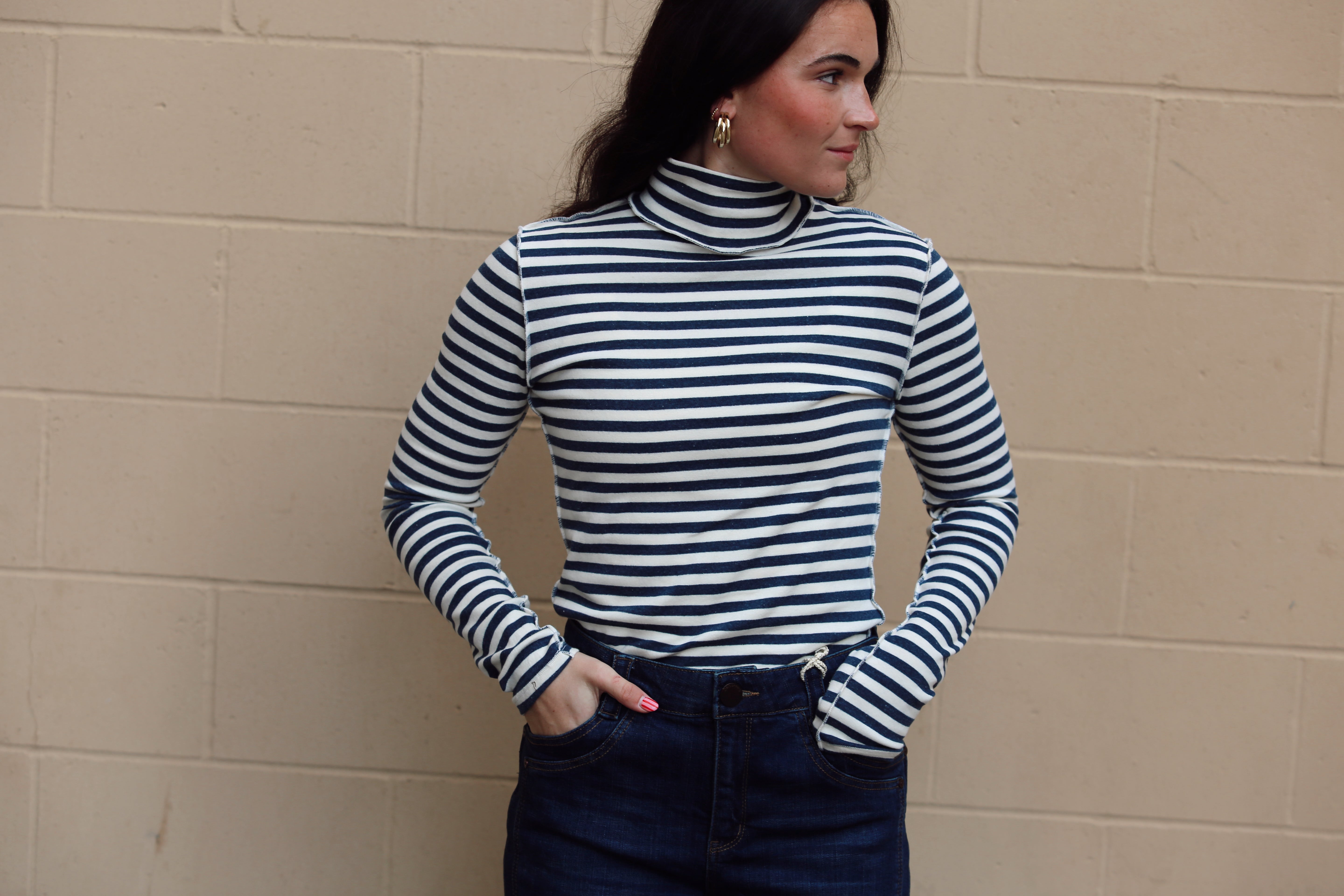 Reagan Turtleneck Top