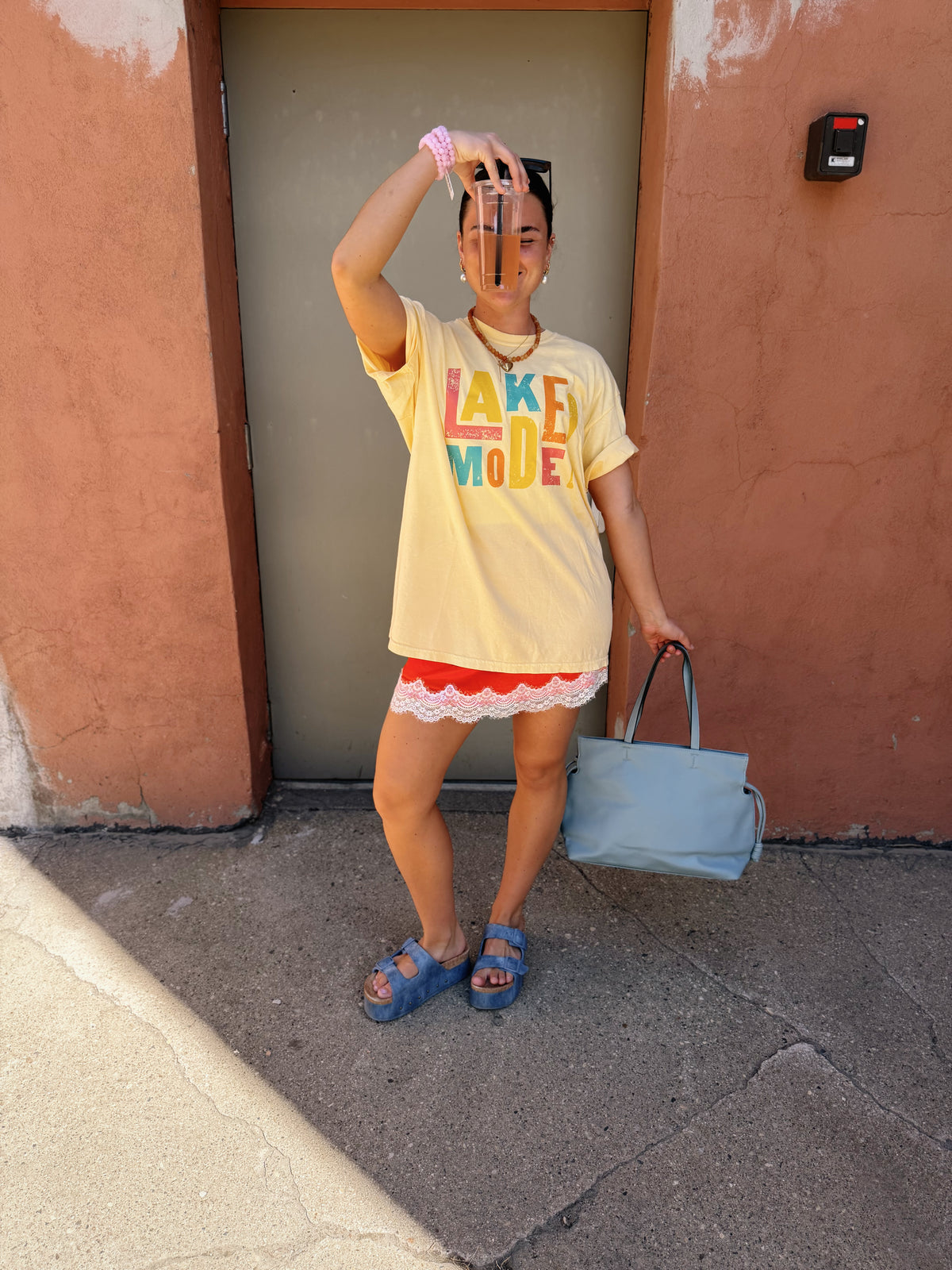 Lake Mode Butter Yellow Tee