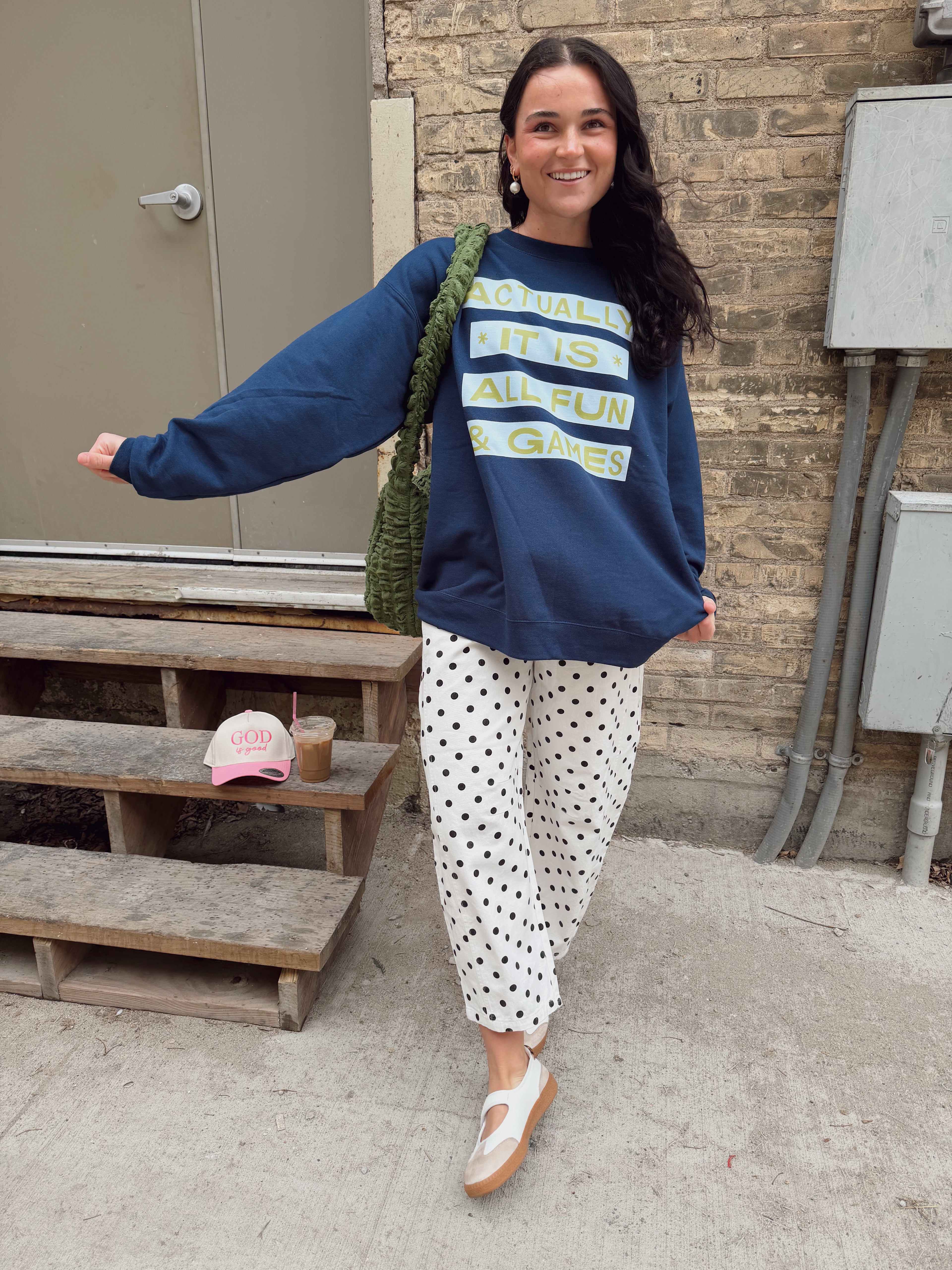 All Fun and Games Sweatshirt