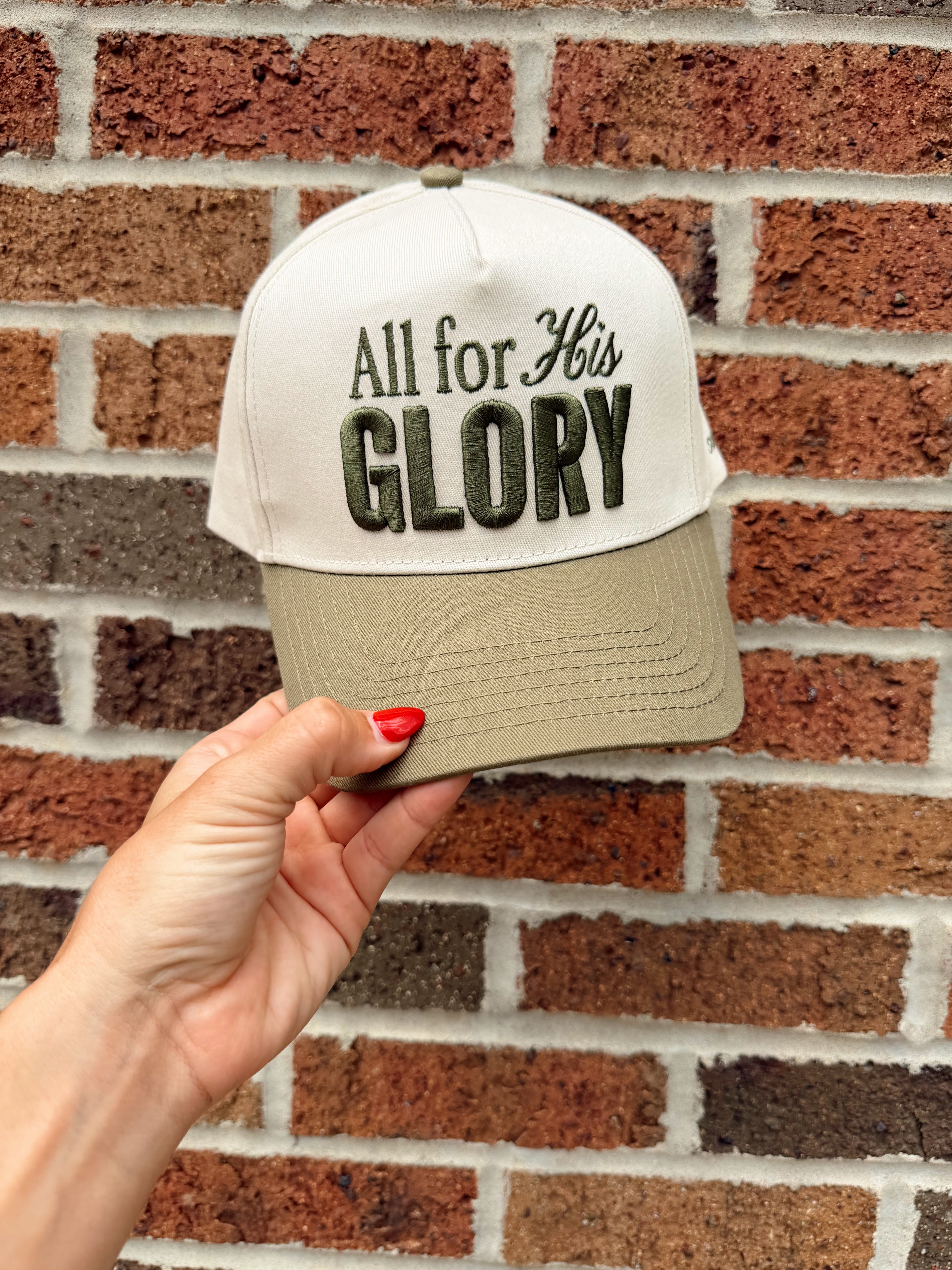 All For His Glory Trucker Hat