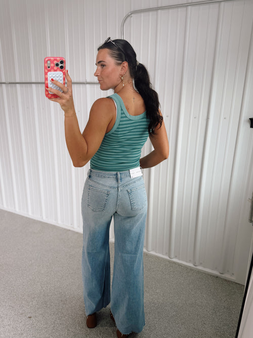 Nicklyn Wide Leg Denim