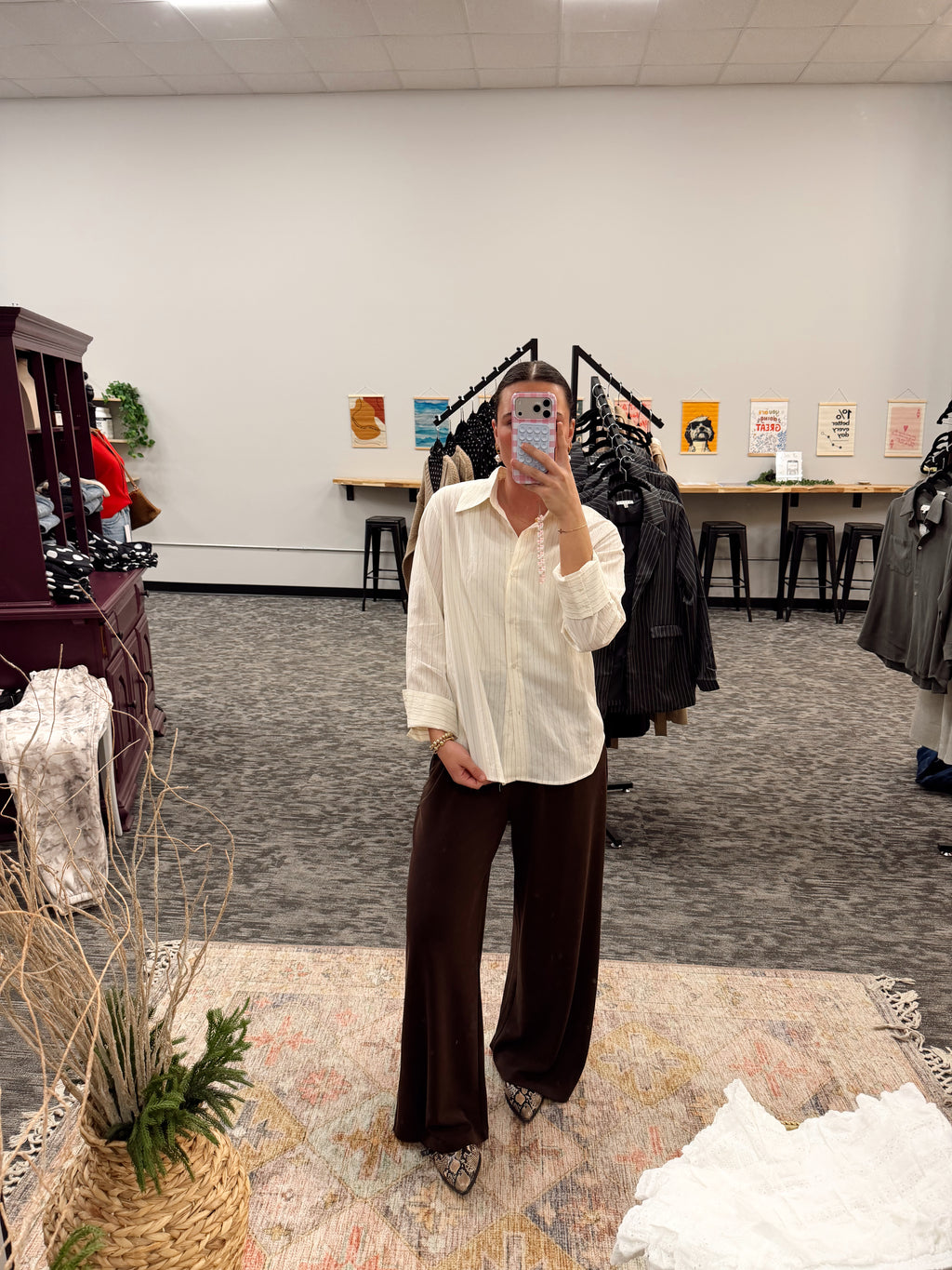 The Alexandria Button Up
