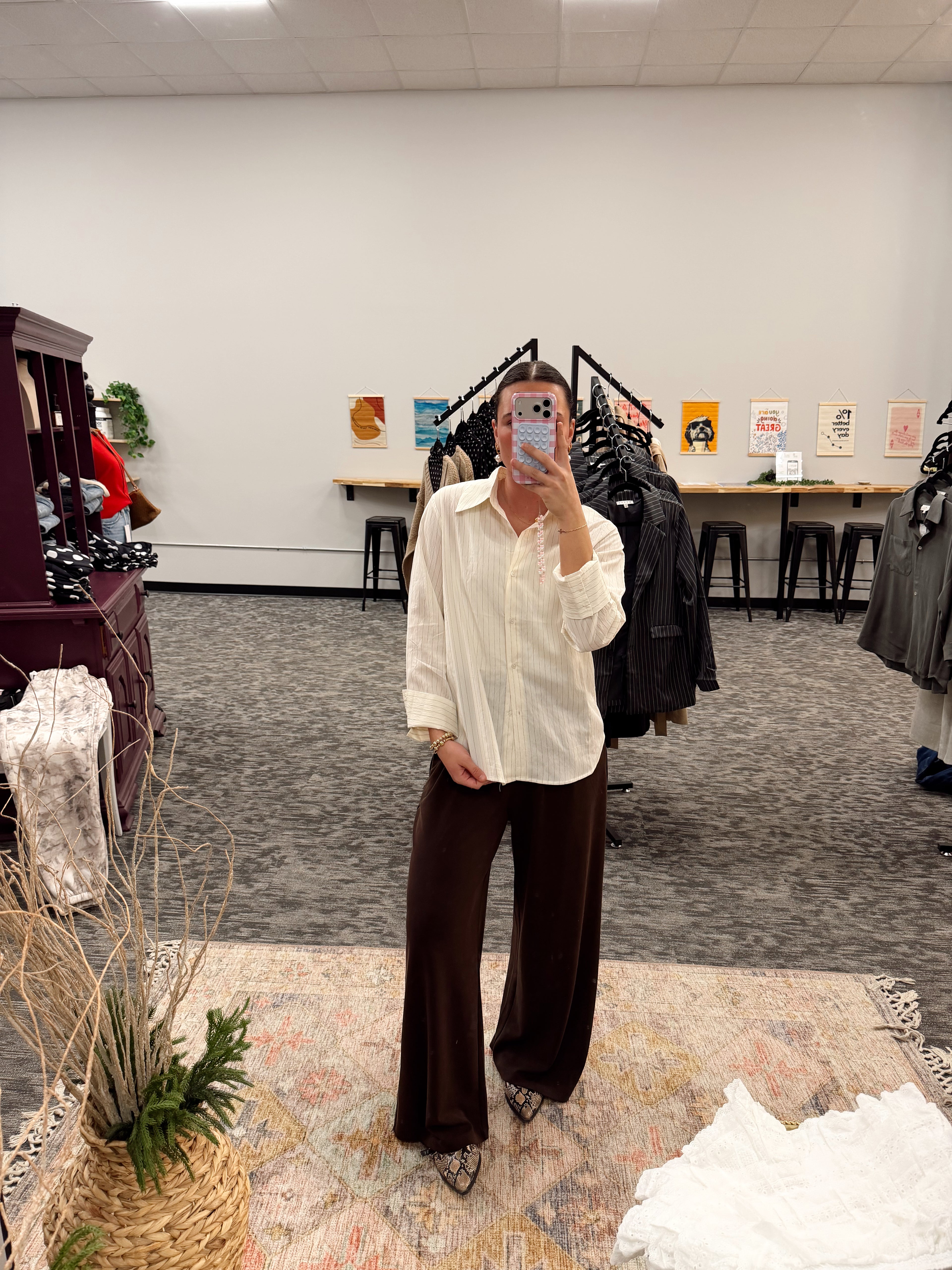The Alexandria Button Up