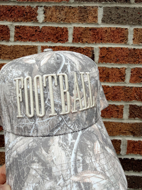 Camo Football Trucker