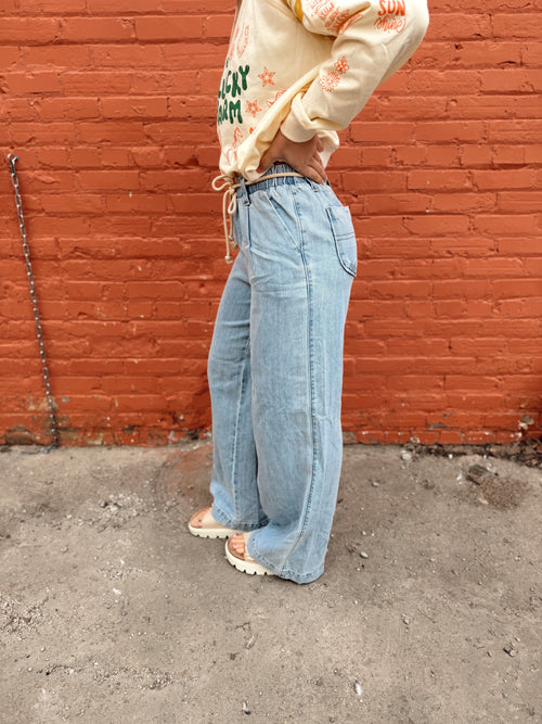 Amy Drawstring Jean