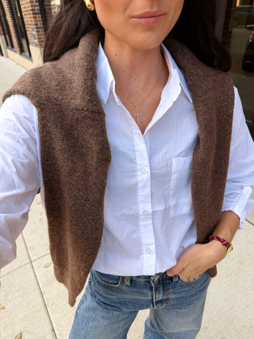 Crisp Cotton Button Up
