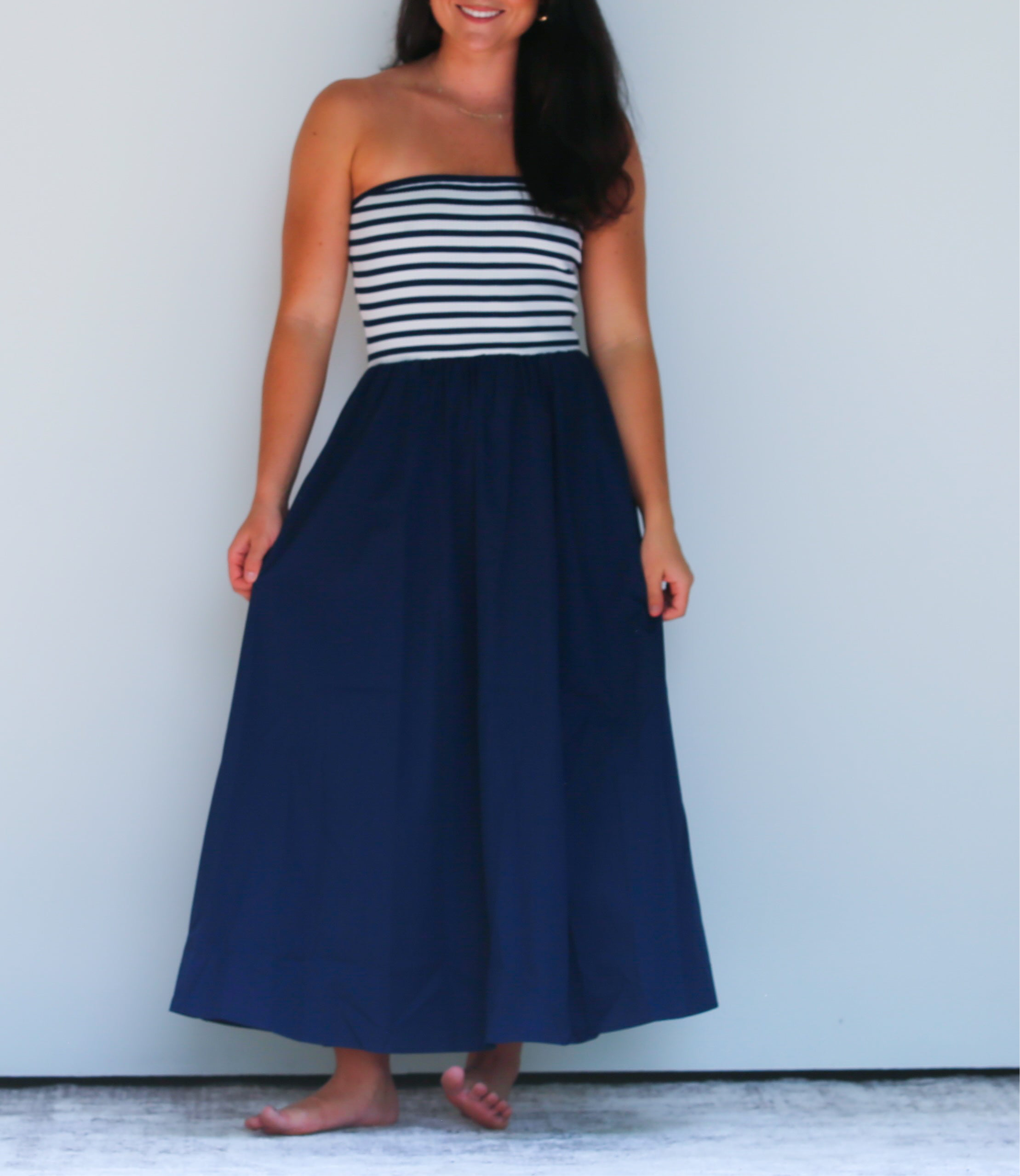 Strapless Statement Dress