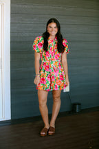 Vacation Bloom Mini Dress