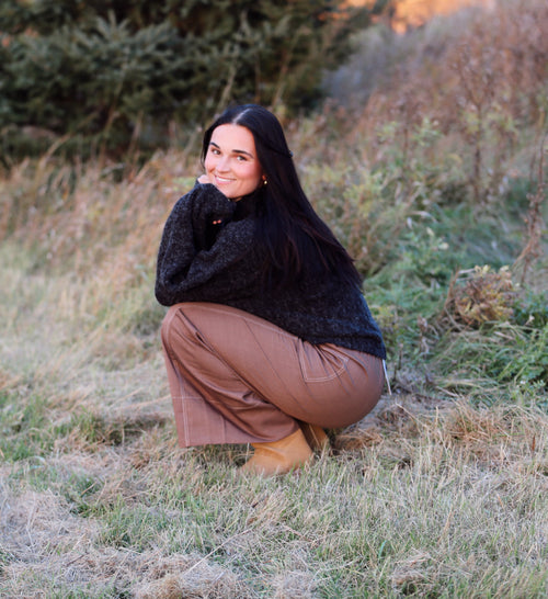 Mocha Wide Leg Pant