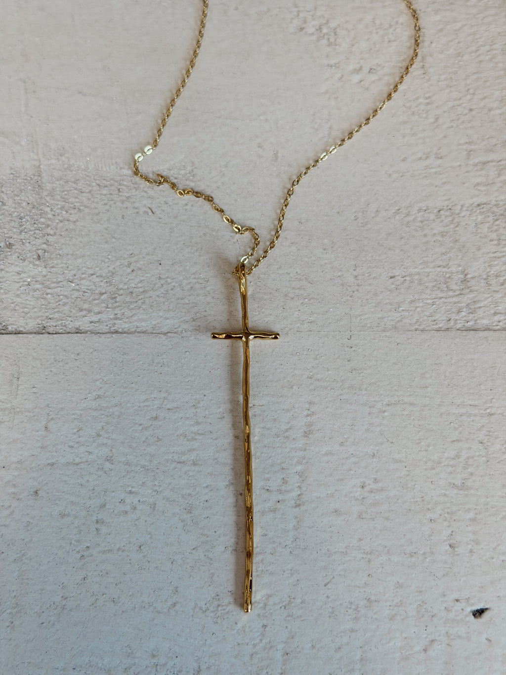 Modern Cross Necklace