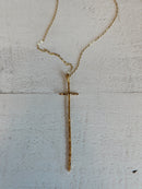 Modern Cross Necklace