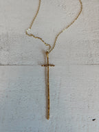 Modern Cross Necklace