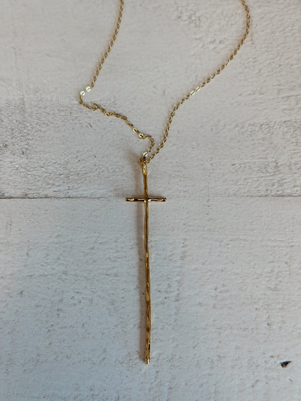 Modern Cross Necklace