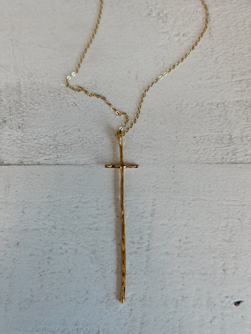 Modern Cross Necklace