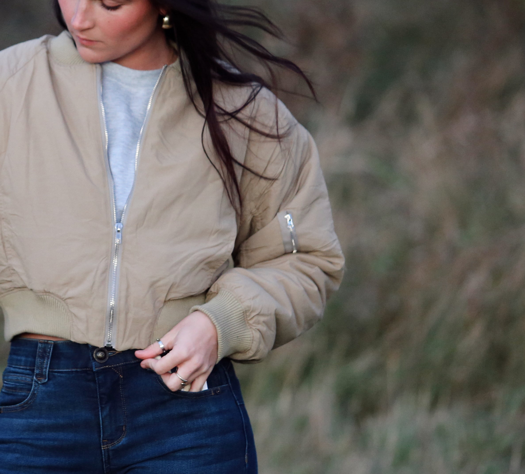 The Bree Bomber Jacket
