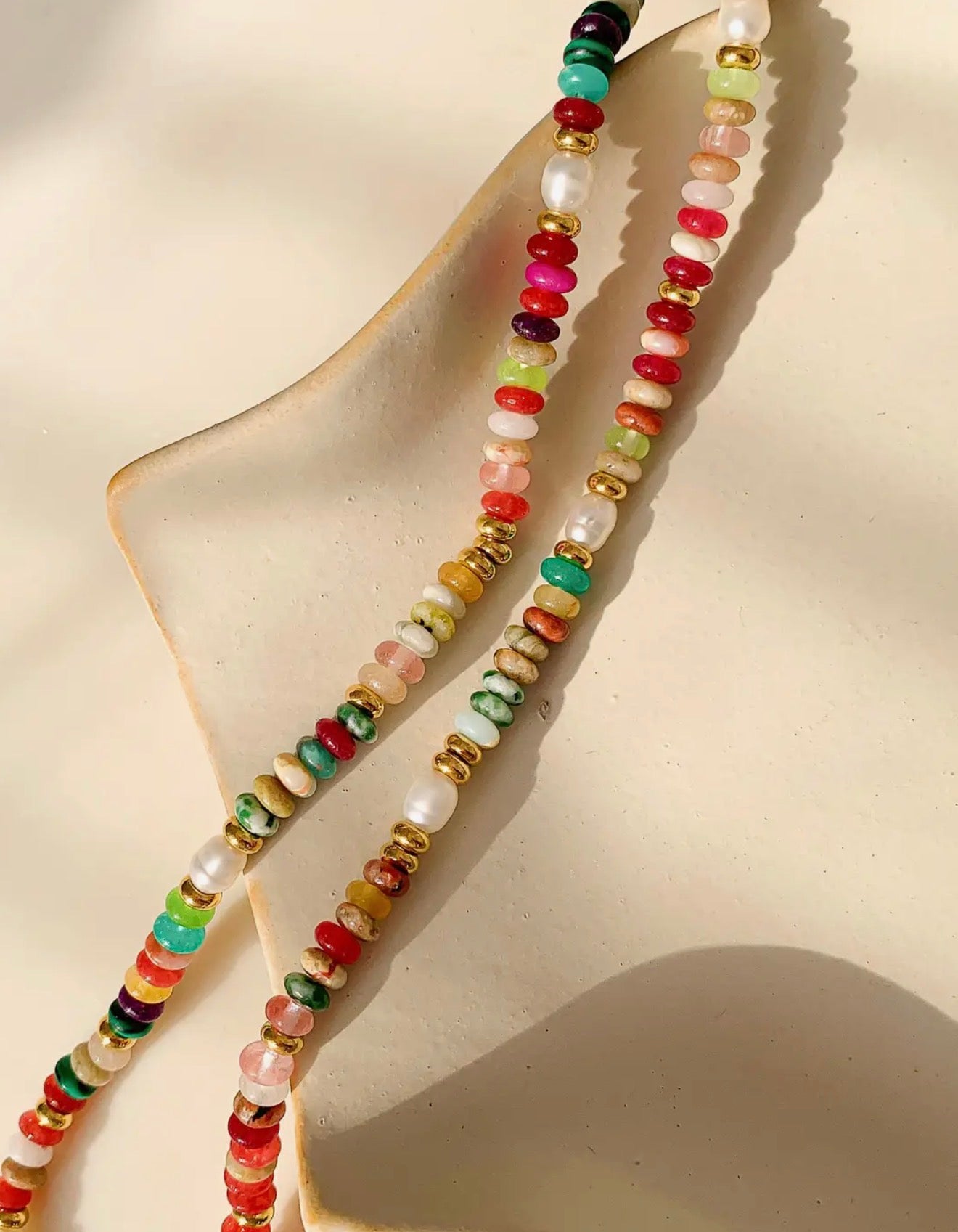 Bead Boho Necklace