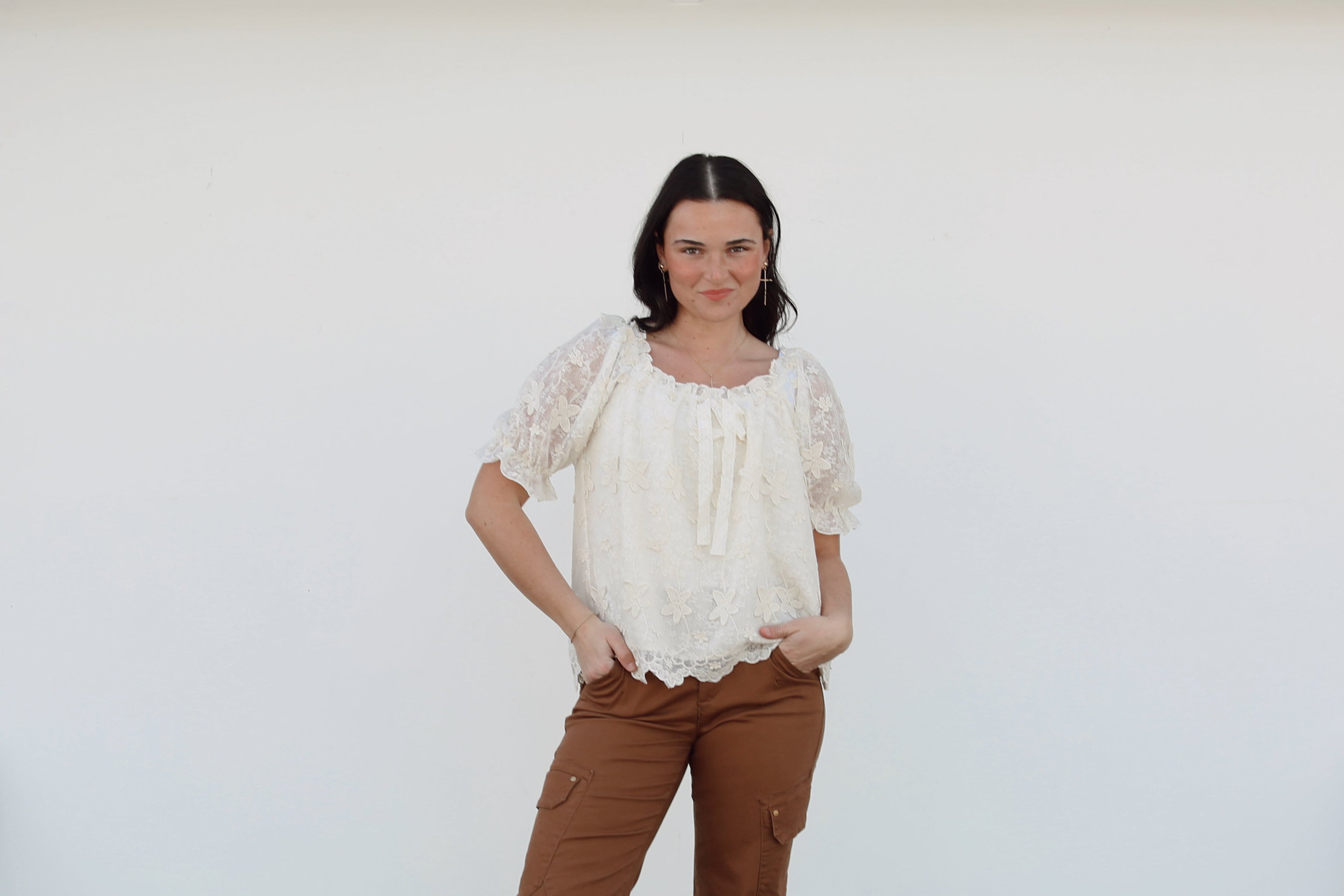 Dreamy Petal Charm Blouse