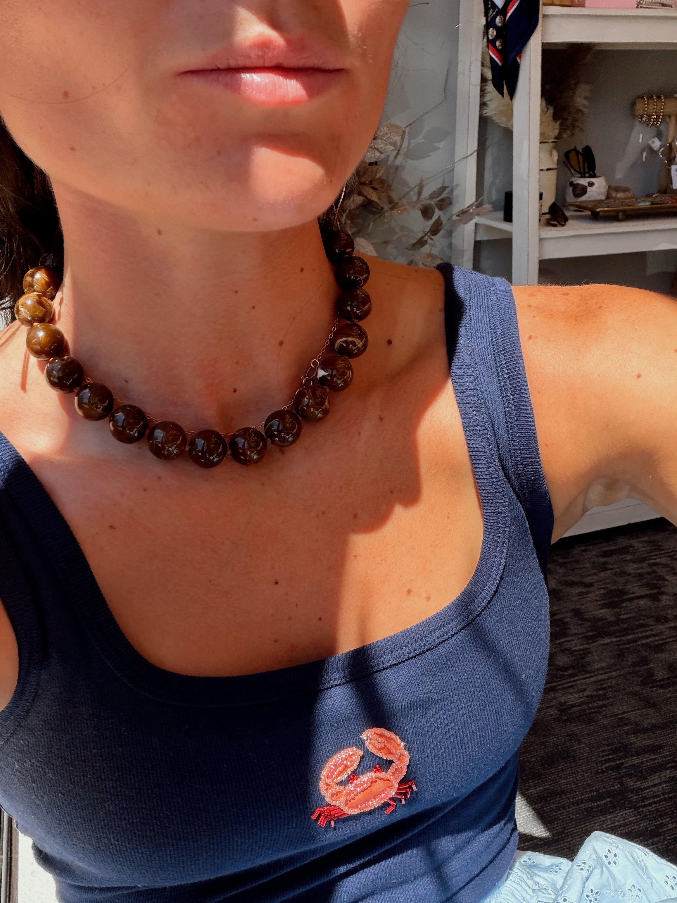 Color Block Necklace