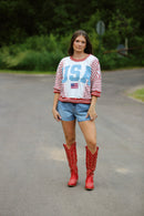 USA Letter Sweatshirt