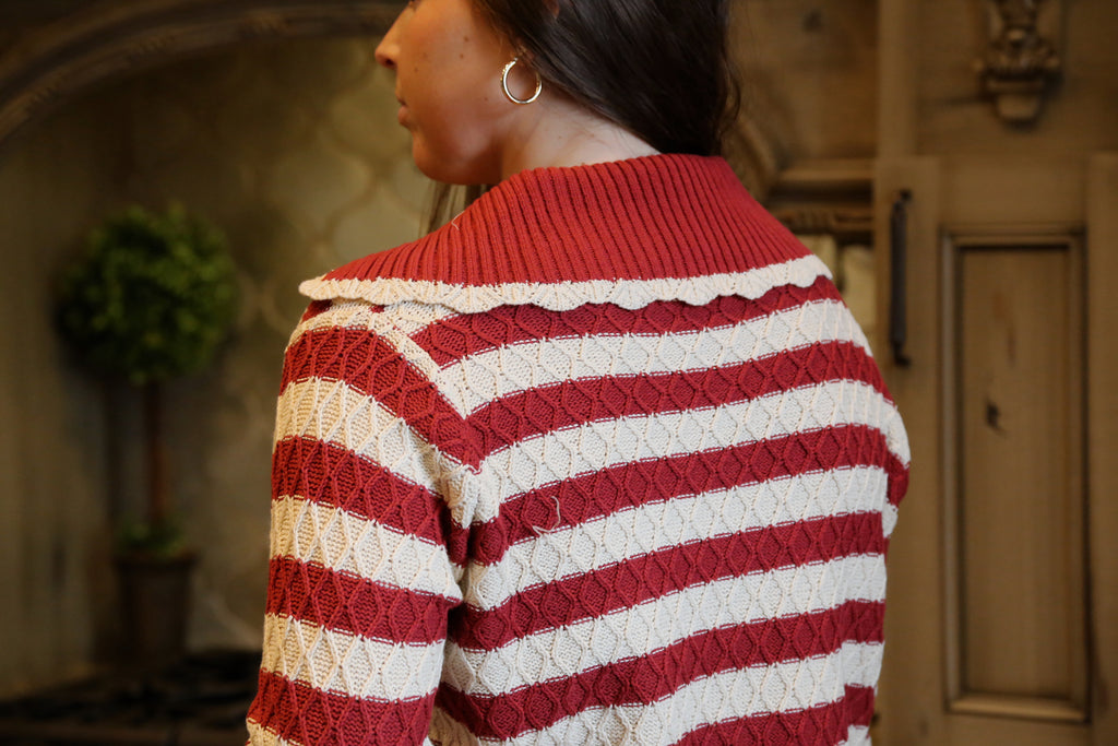 Callie Cable Knit Sweater