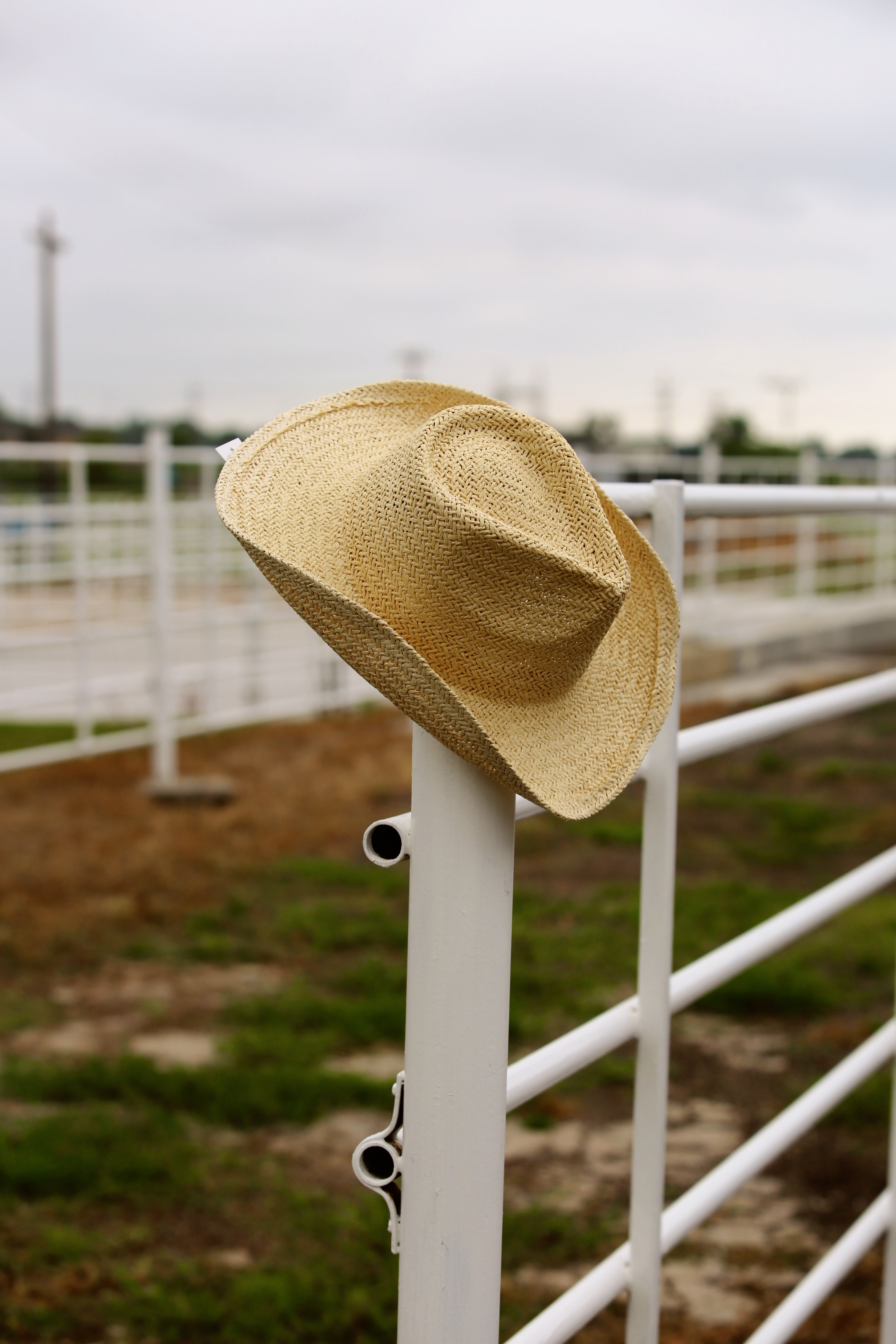 Straw Braided Cowgirl Hat