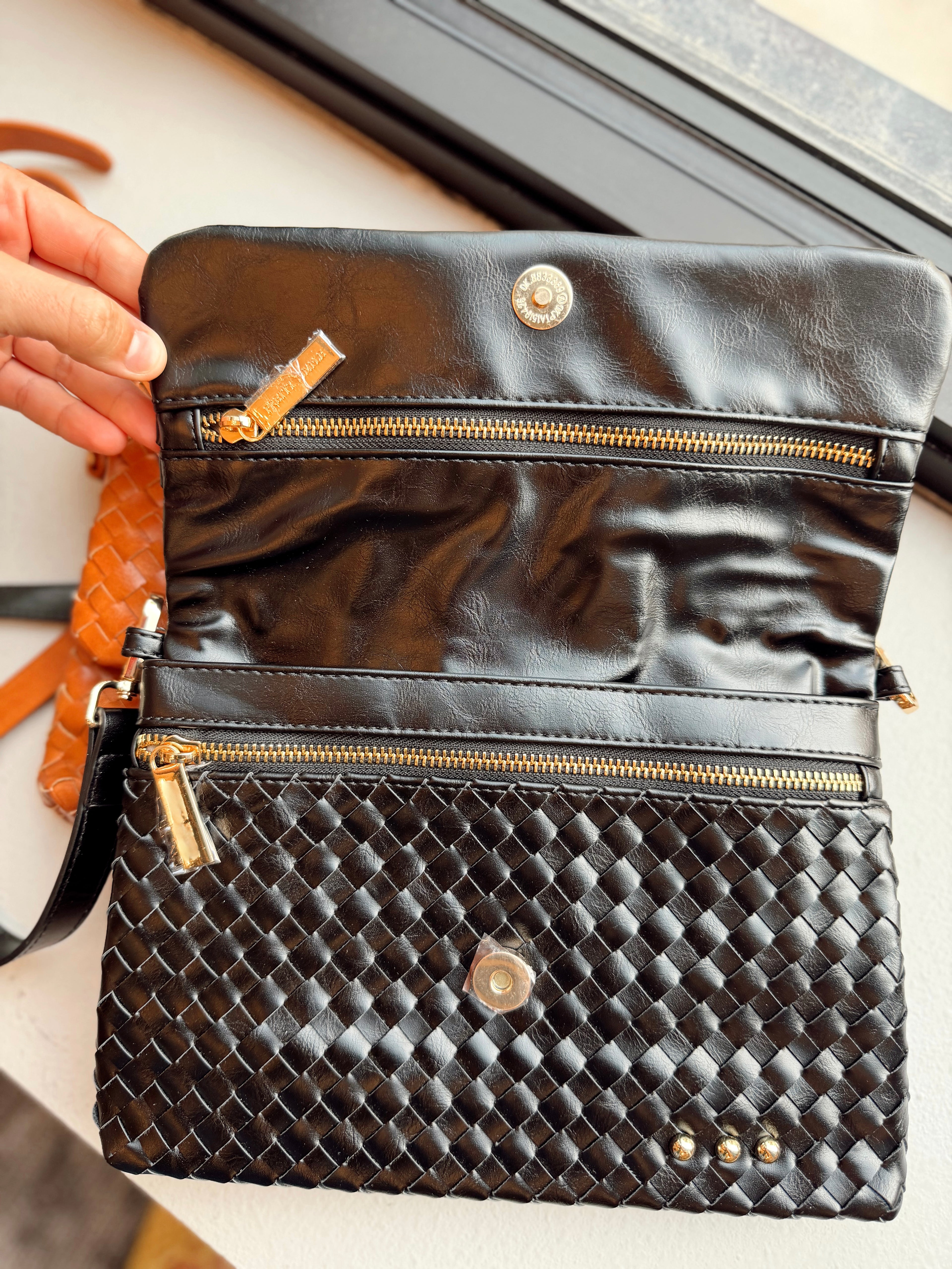 Wrenlee Woven Crossbody