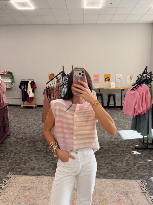 Rainbow Sweater Vest