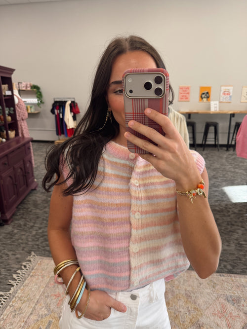 Rainbow Sweater Vest