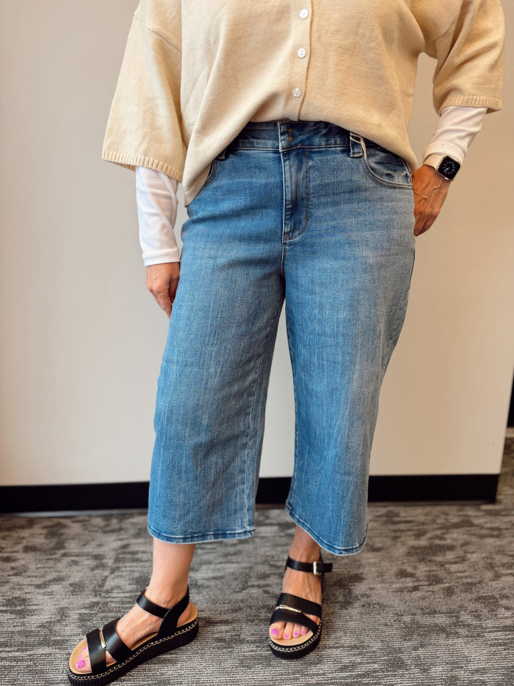 Chrissy Capri Jeans