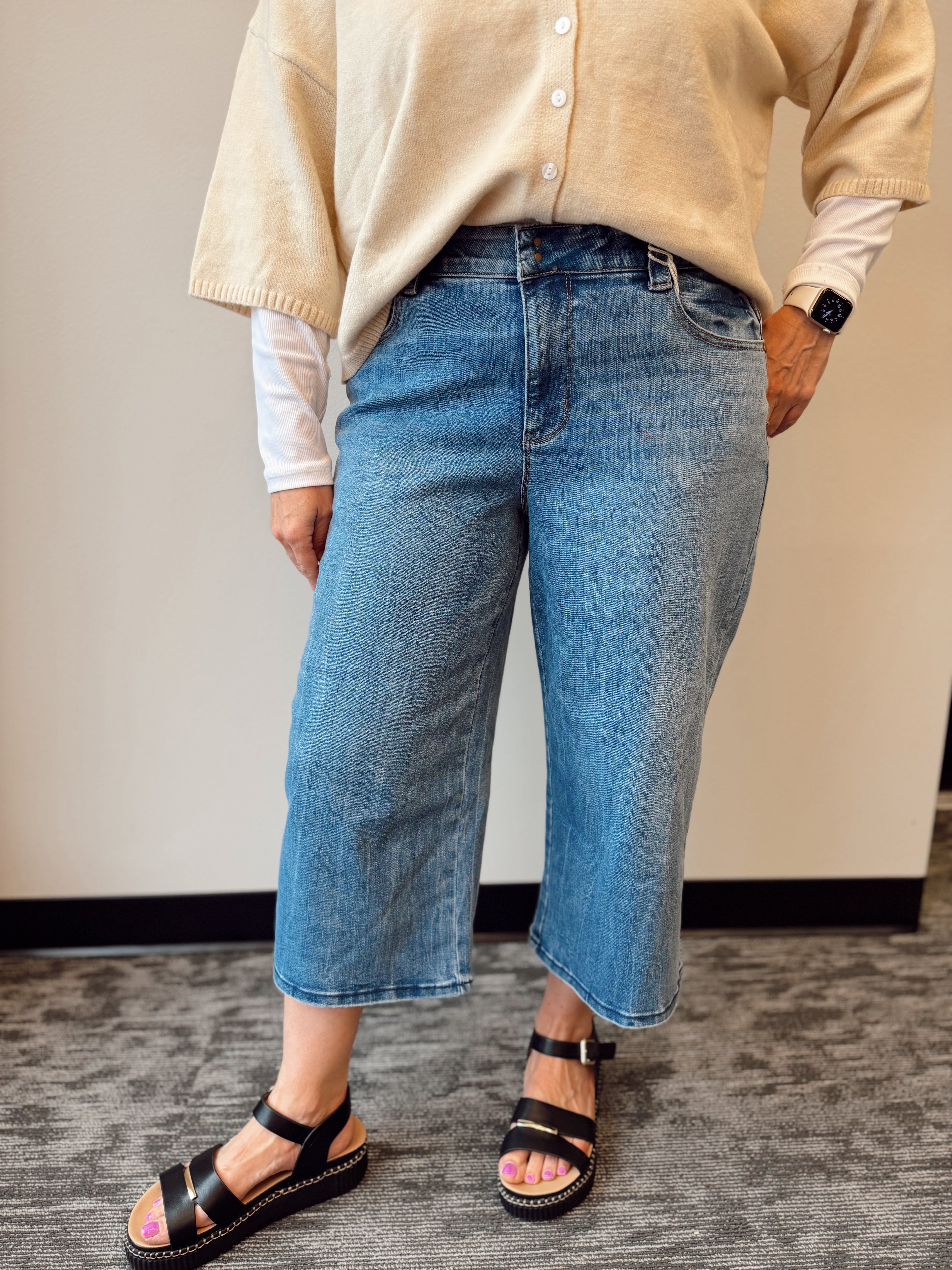 Chrissy Capri Jeans