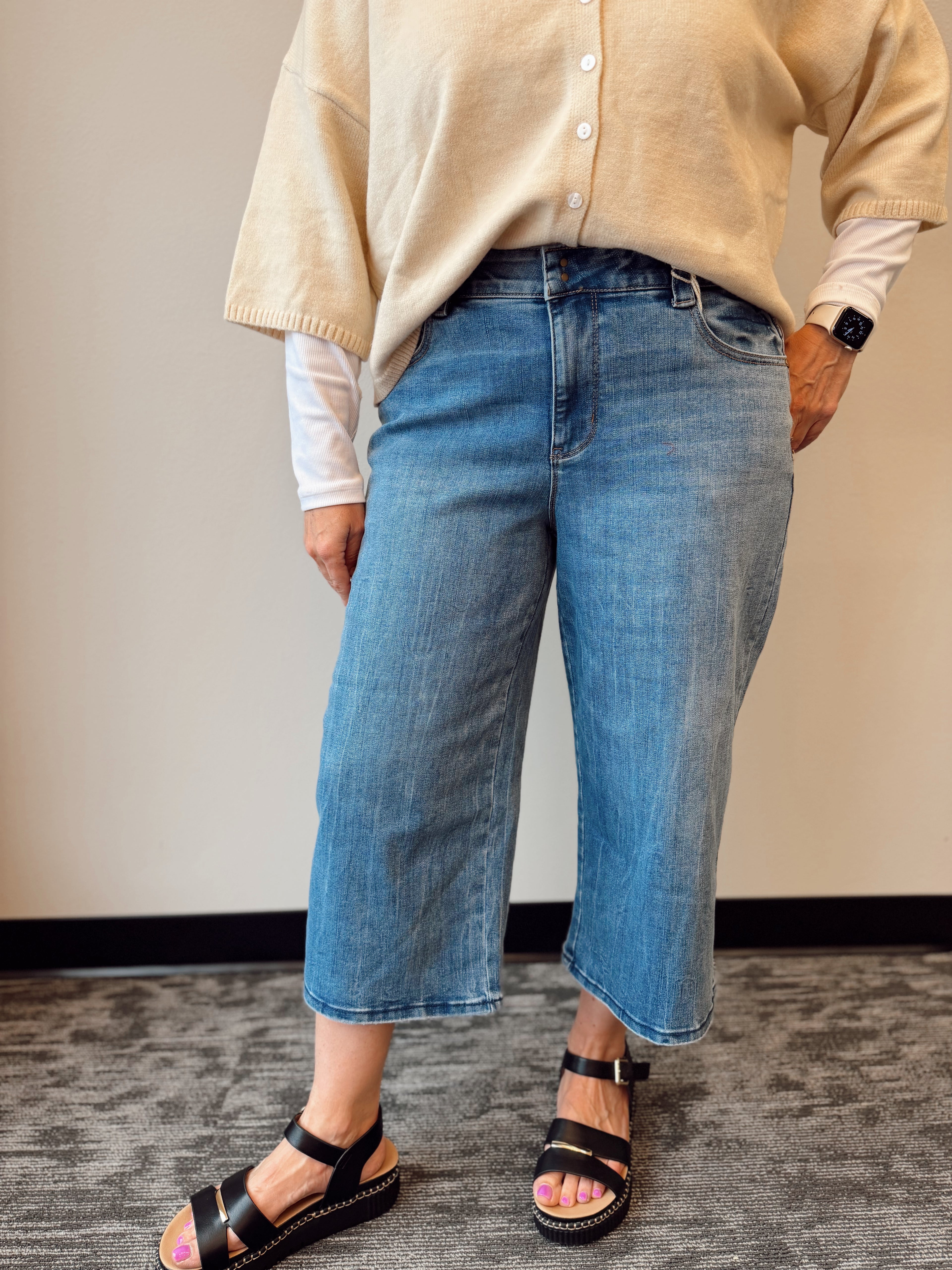 Chrissy Capri Jeans