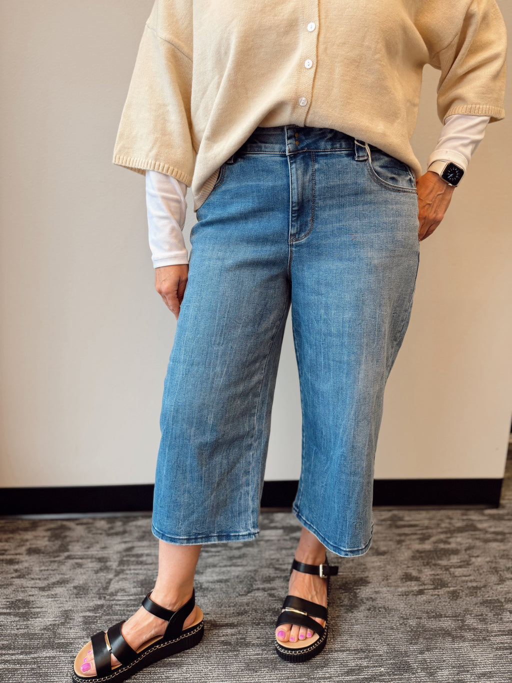Chrissy Capri Jeans
