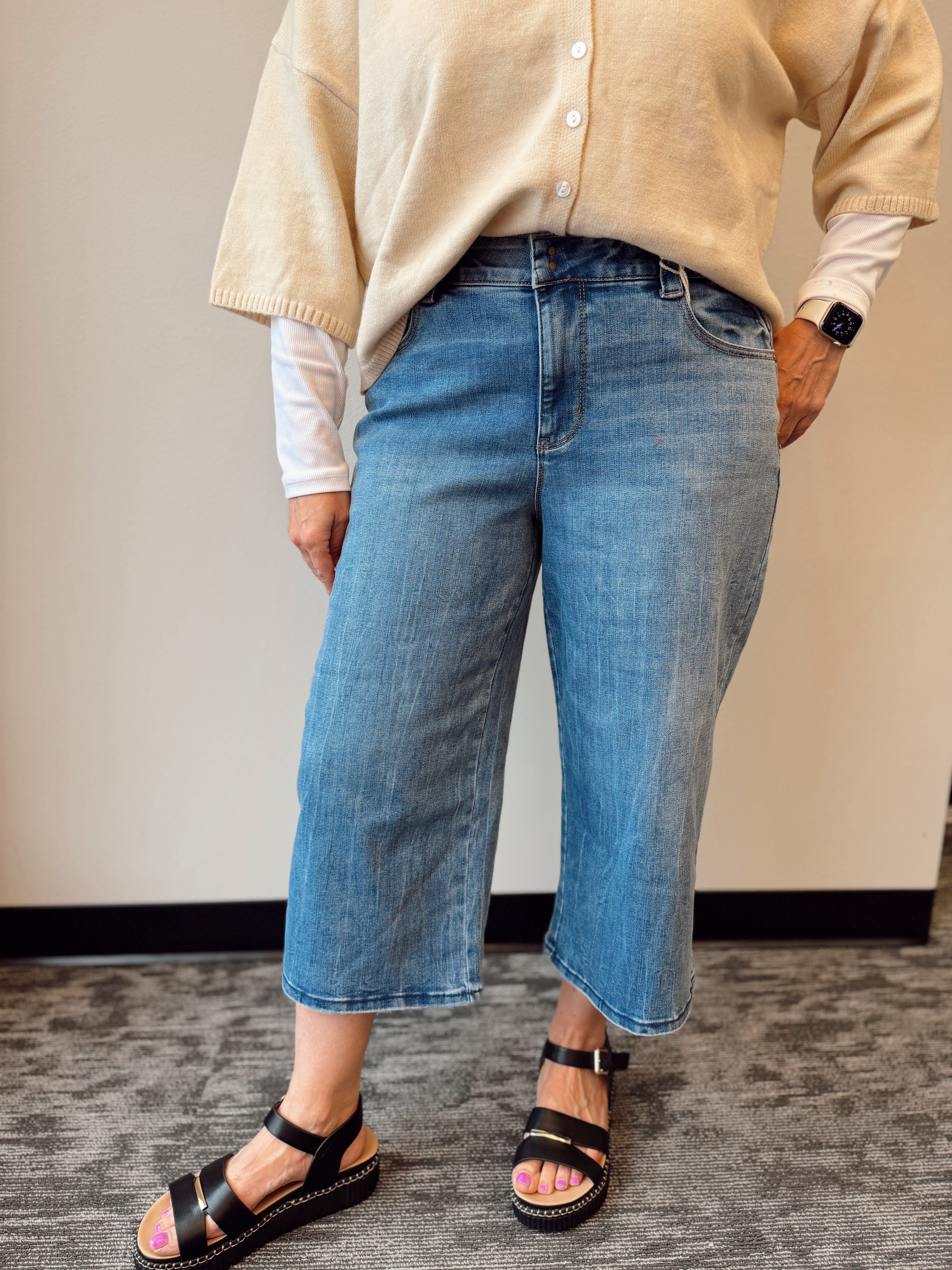 Chrissy Capri Jeans