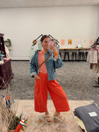 Tavin Tangerine Pants