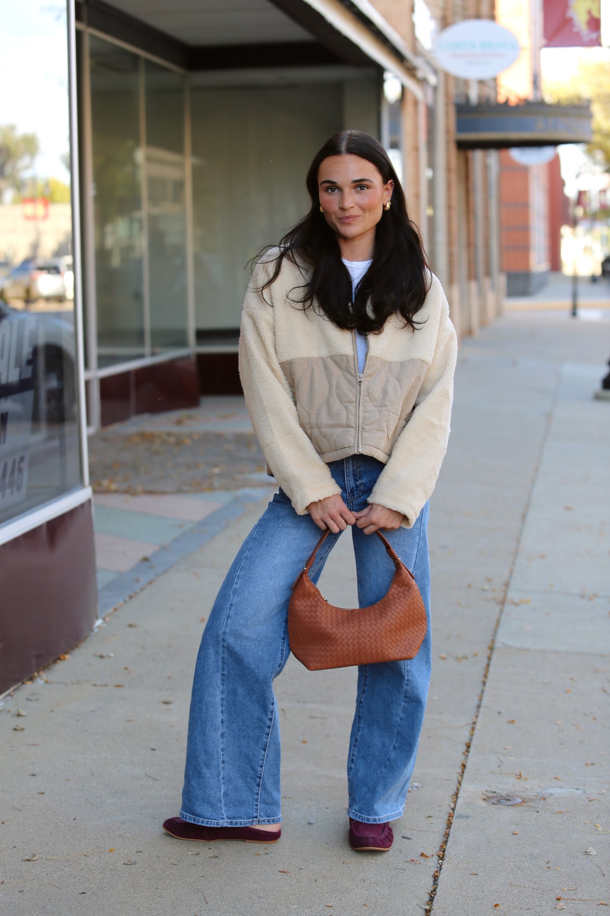 Quinnley Quilted Sherpa