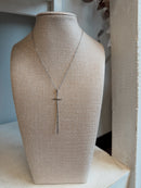 Modern Cross Necklace