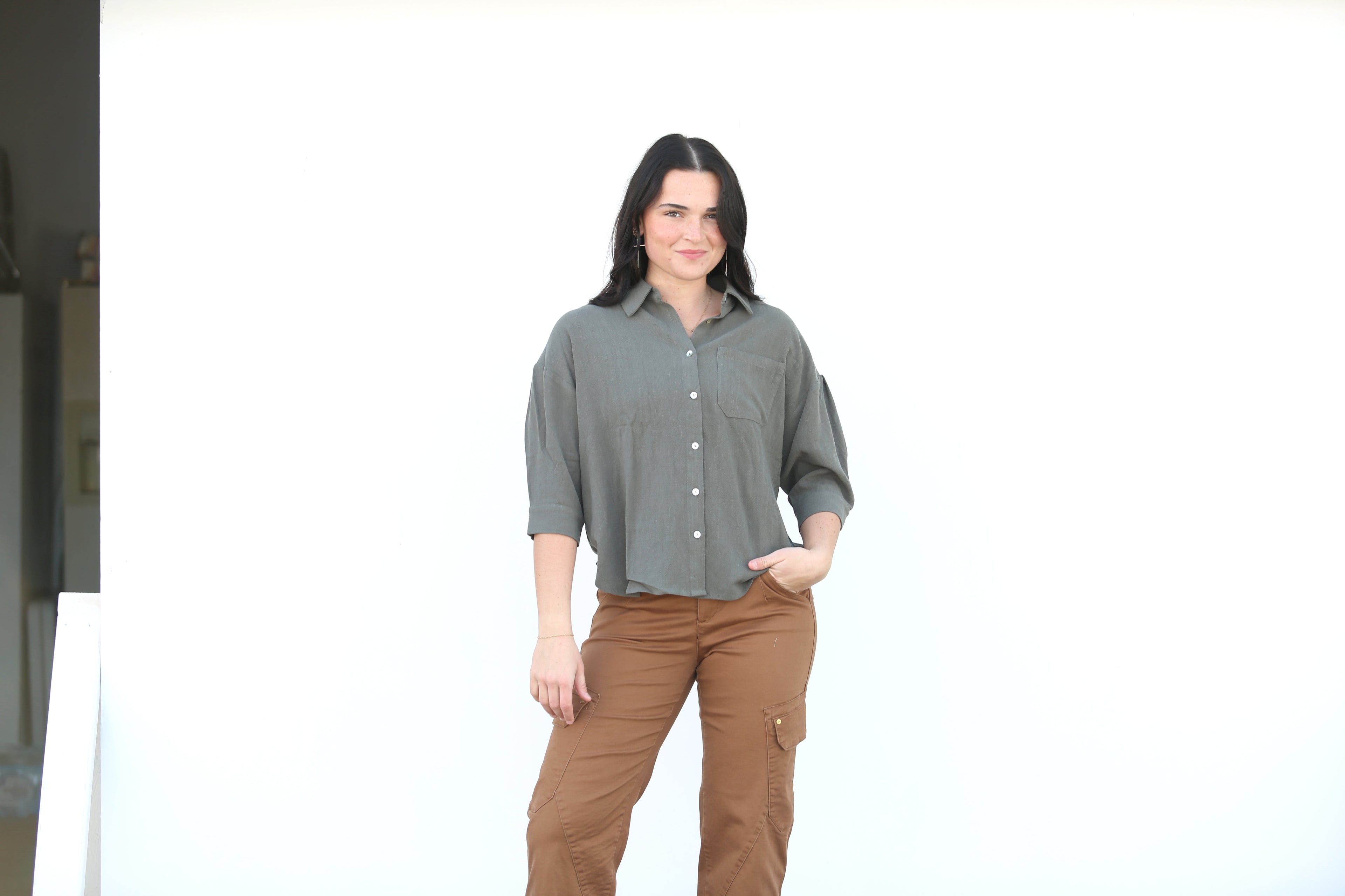 Blair Button Down Top