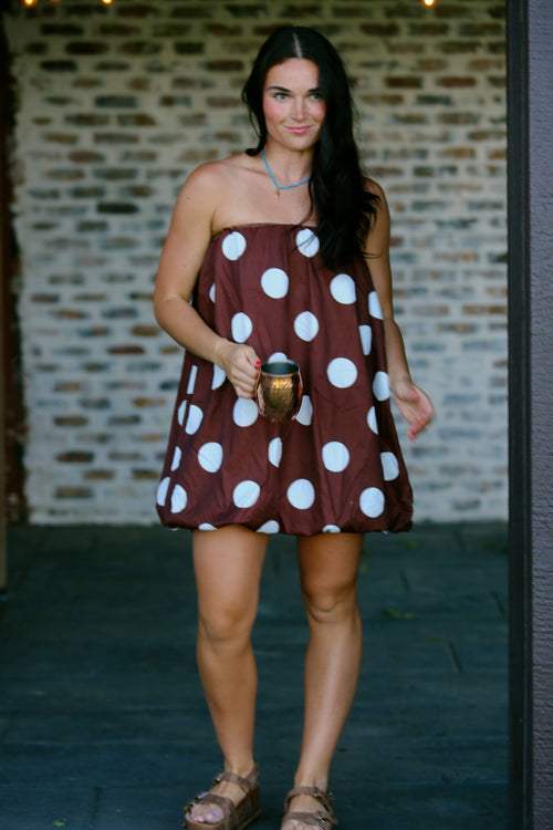 Paxon Polka Dot Dress