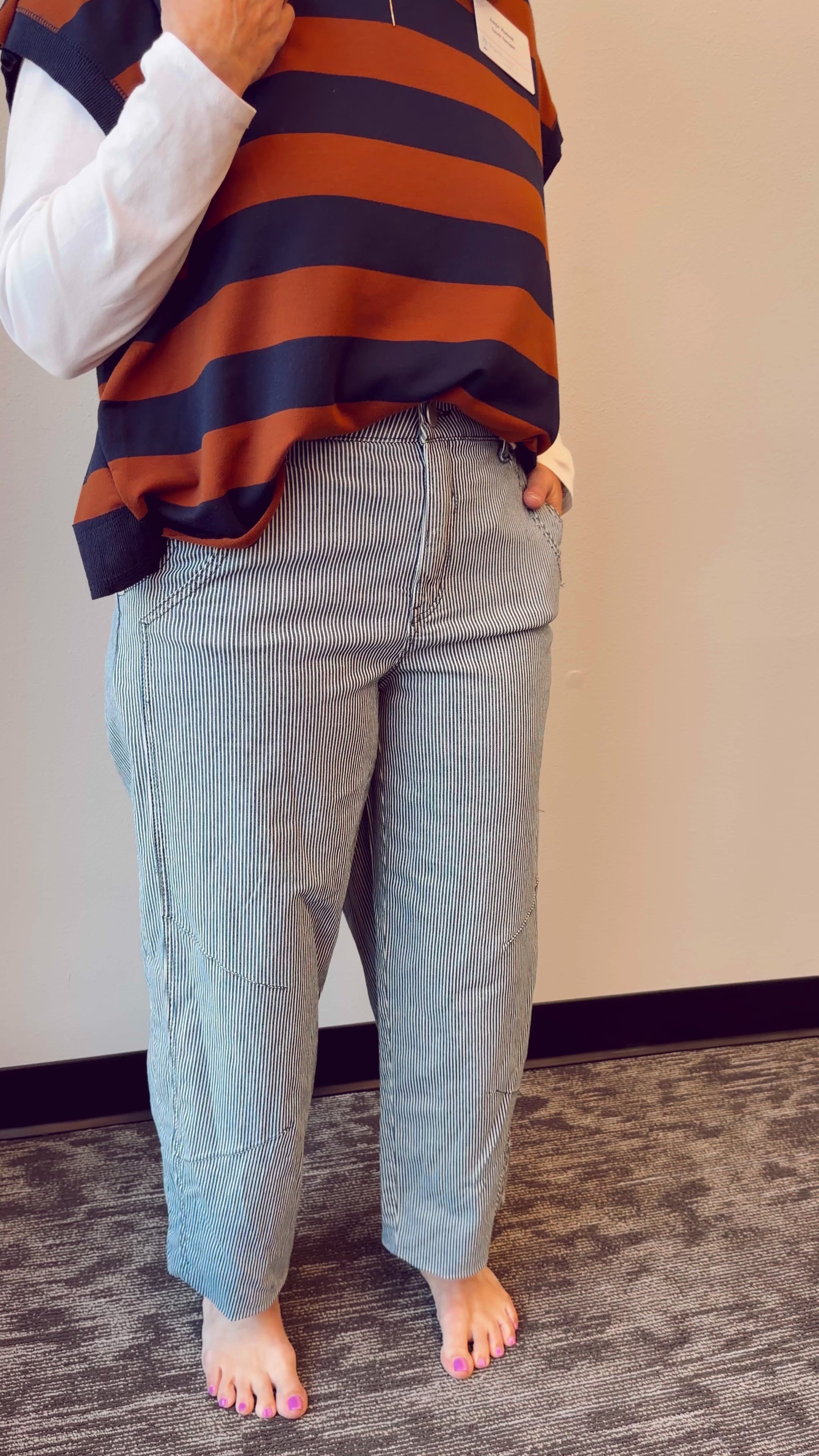Paul Panel Barrel Jean