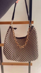 Sienna Slouchy Woven Shoulder Bag